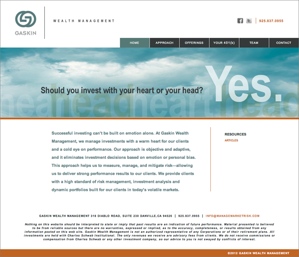 gaskin-wealth-management-website