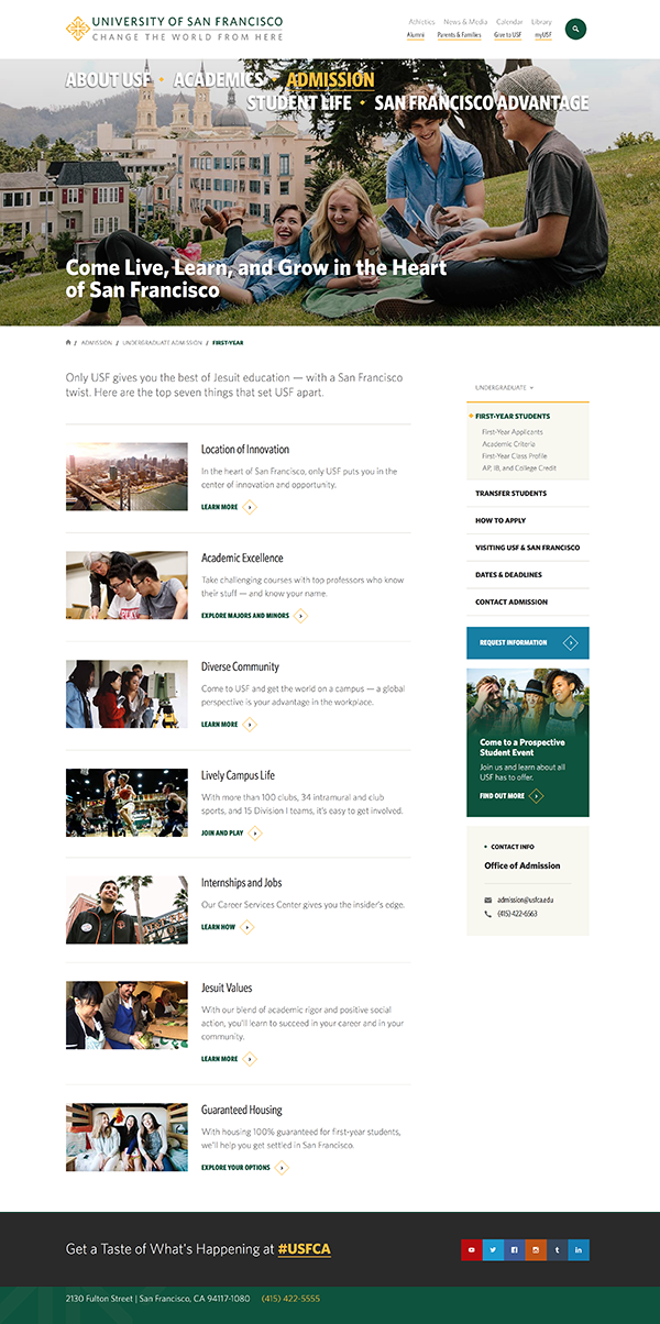 usf-web-page